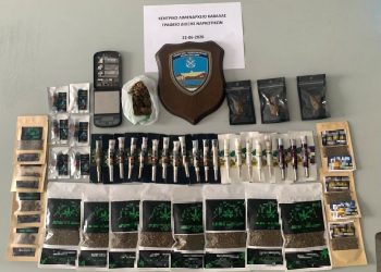 Σύλληψη δύο ατόμων για ναρκωτικά στην Καβάλα