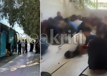 Ηράκλειο – Δεν χωρούν ούτε στο «Ψυγείο» – 43 μετανάστες έμειναν μέσα σε λεωφορείο λόγω ασφυκτικής πληρότητας – Δείτε φωτογραφίες