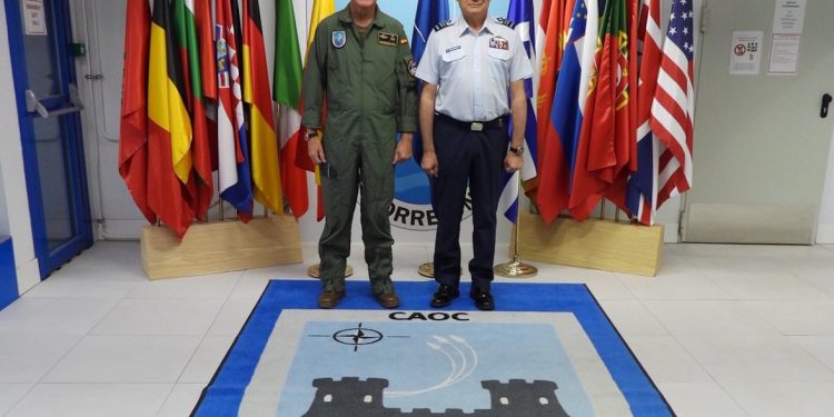 Επίσκεψη Αρχηγού ΓΕΑ στο CAOC Torrejon