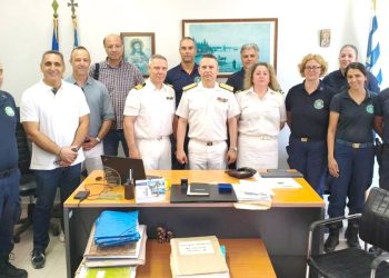 Ζάκυνθος: Επίσκεψη του Α’ Υπαρχηγού  ΛΣ στο Λιμεναρχείο Ζακύνθου – Άμεση  ενίσχυση με πέντε στελέχη