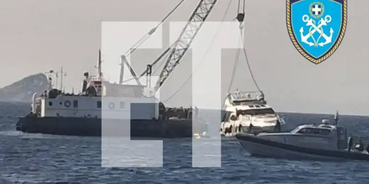 Προσάραξη τουρκικής θαλαμηγού ανοιχτά των Οινουσσών – Τι συνέβη [ΕΙΚΟΝΕΣ]