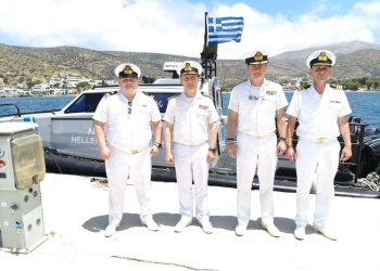 Στην Αμοργό η ηγεσία του Λιμενικού Σώματος για το «Αμοργόραμα» και την προστασία του θαλάσσιου οικοσυστήματος
