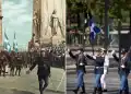 Δείτε τον ελληνικό στρατό να παρελαύνει μπροστά από την Αψίδα του Θριάμβου για πρώτη φορά από το 1919