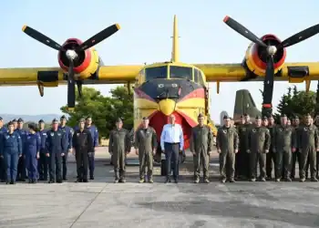 Μοίρα Πυροσβεστικών Αεροσκαφών – Το «ευχαριστώ» στα πληρώματα και το τεχνικό προσωπικό