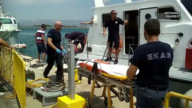 Σοβαρό ατύχημα στις Σπέτσες: Σκάφος τραυμάτισε γυναίκα με την προπέλα
