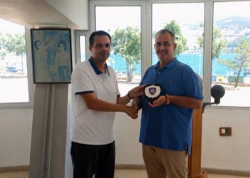 Τιμητική βράβευση του Πλοιάρχου ΛΣ Αθανάσιου Σιούτη από την ΕΠΛΣΚΙ.